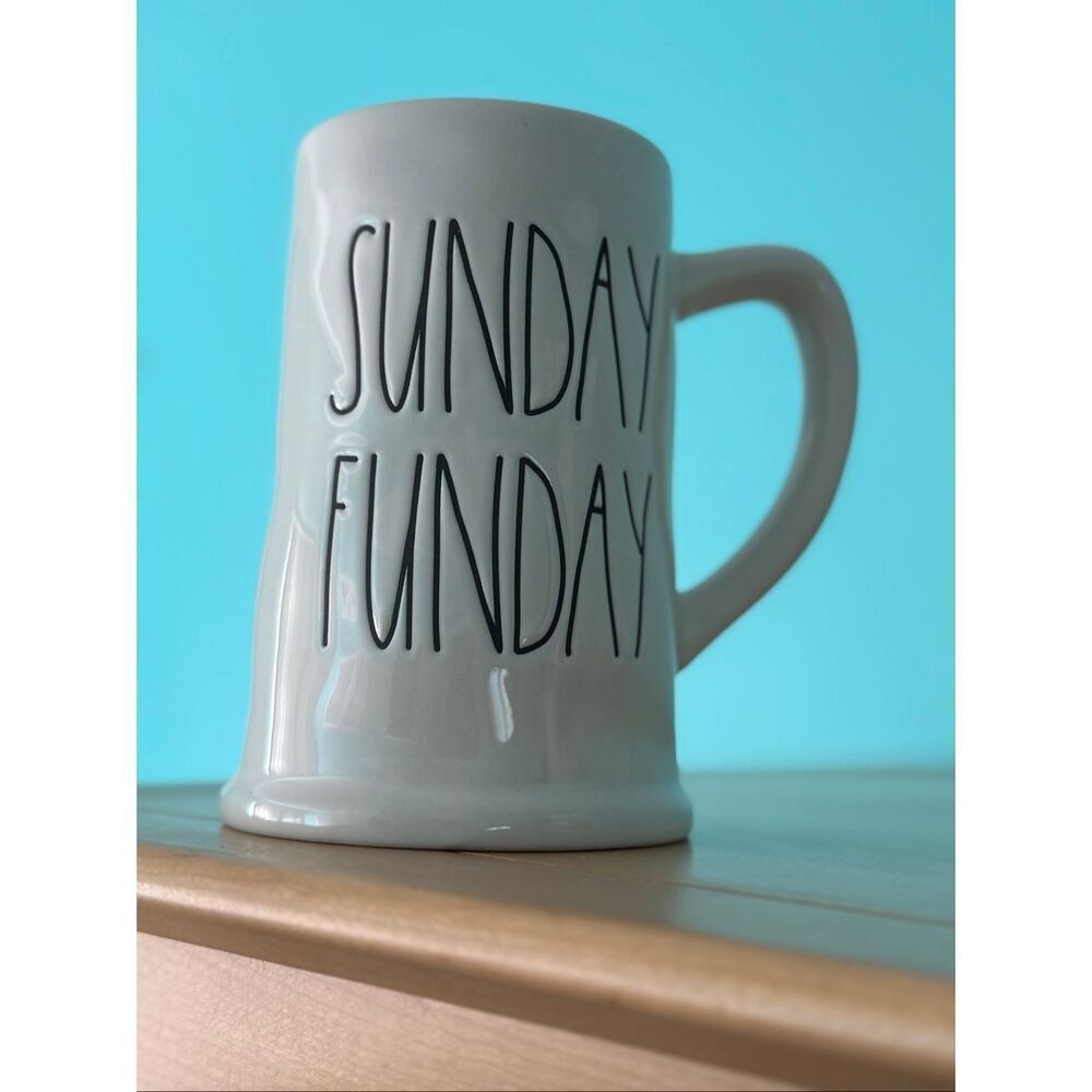 Rae Dunn Sunday Funday Stein